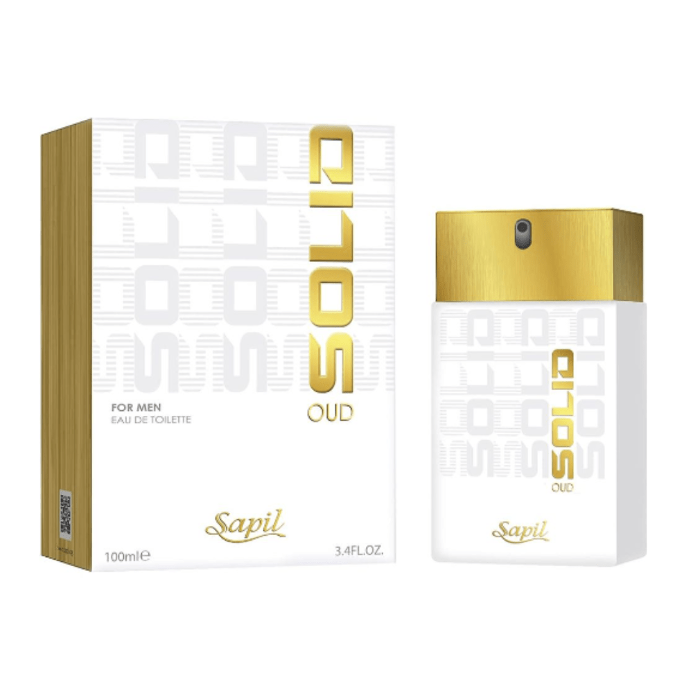 Sapil Solid Oud for Men Eau De Toilette 100ml at Ratans Online Shop - Perfumes Wholesale and Retailer Fragrance