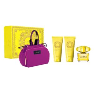 Versace Yellow Diamond 4 Piece Gift Set for Women at Ratans Online Shop - Perfumes Wholesale and Retailer Gift Set
