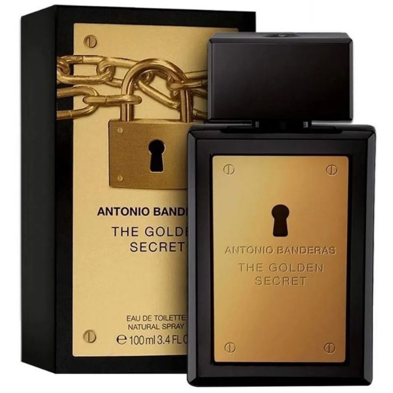 Antonio Banderas Golden Secret for Men Eau De Toilette 100ml  at Ratans Online Shop - Perfumes Wholesale and Retailer Fragrance