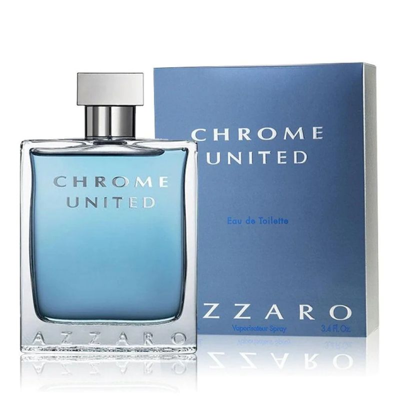 Azzaro Chrome United Eau De Toilette for Men 100ml at Ratans Online Shop - Perfumes Wholesale and Retailer Fragrance