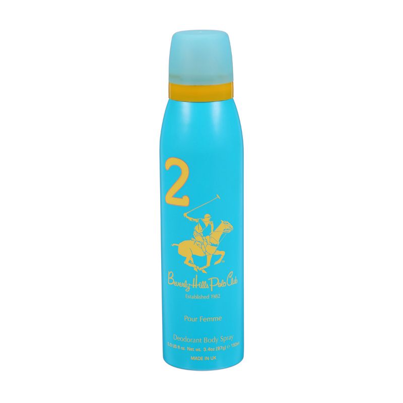 Beverly Hills Polo Club No.2 Body Spray For Women 150ml at Ratans Online Shop - Perfumes Wholesale and Retailer Fragrance