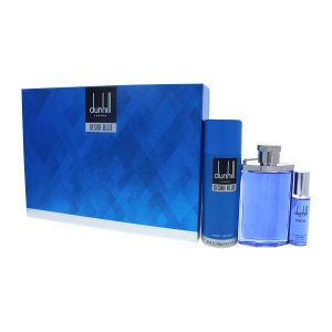 Dunhill Desire Blue 3 Piece Eau de Toilette Perfume Gift Set for Men at Ratans Online Shop - Perfumes Wholesale and Retailer Fragrance