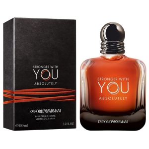 Giorgio Armani Stronger With You Absolutely Eau De Parfum for Men 100ml at Ratans Online Shop - Perfumes Wholesale and Retailer Fragrance