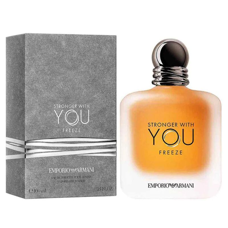 Giorgio Armani Stronger With You Freeze Eau De Toilette for Men 100ml at Ratans Online Shop - Perfumes Wholesale and Retailer Fragrance