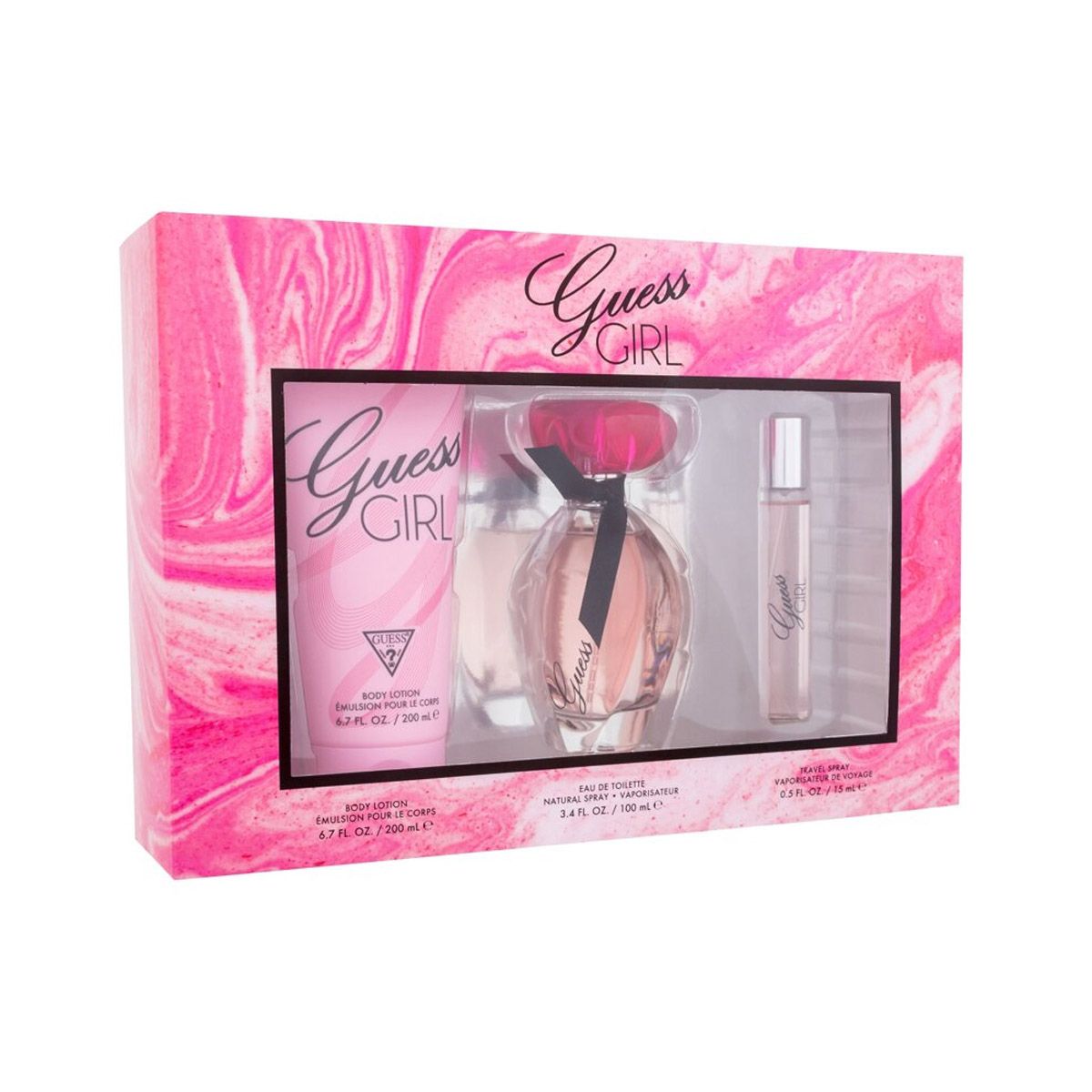 Guess Girl 3 piece Gift Set for Women at Ratans Online Shop - Perfumes Wholesale and Retailer Gift Set