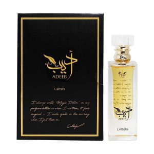 Lattafa Adeeb For Men and Women Eau de Parfum 80ml at Ratans Online Shop - Perfumes Wholesale and Retailer Fragrance