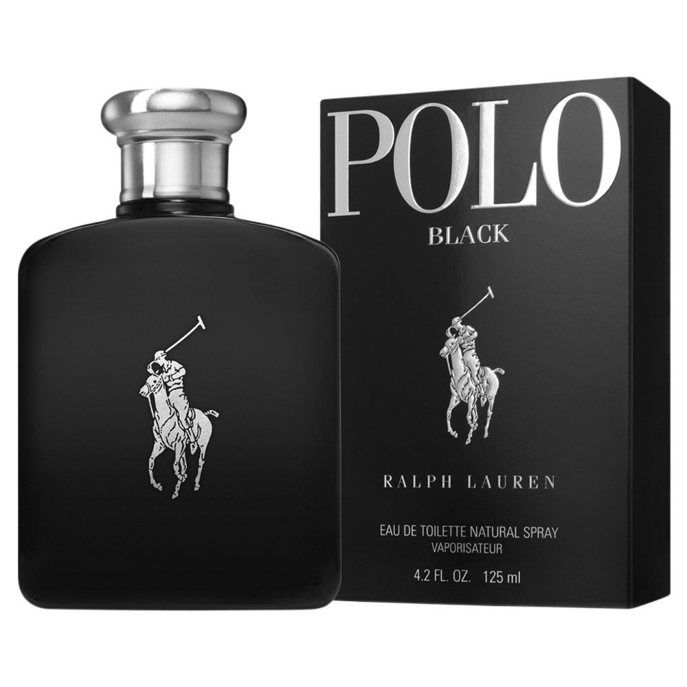 Ralph Lauren Polo Black For Men Eau De Toilette 125ml at Ratans Online Shop - Perfumes Wholesale and Retailer Fragrance