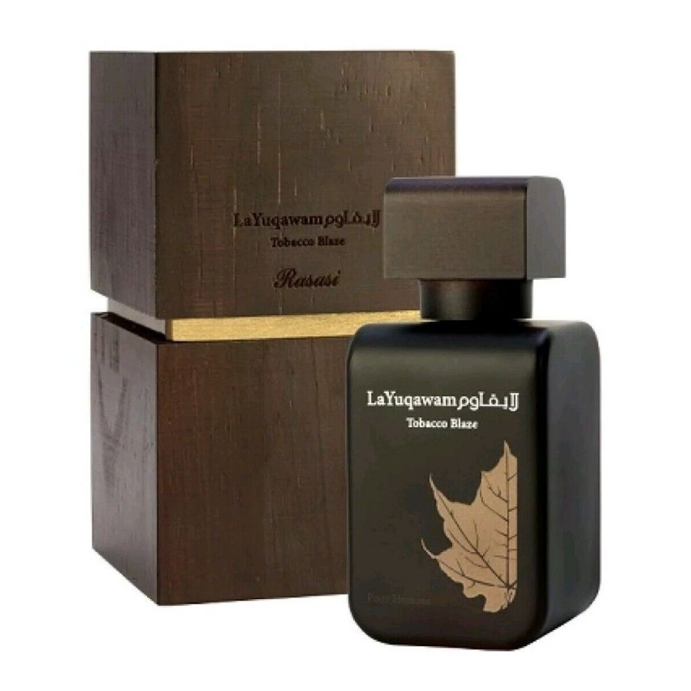 Rasasi La Yuqawam Tobacco Blaze For Men Eau De Parfum 75ml at Ratans Online Shop - Perfumes Wholesale and Retailer Fragrance