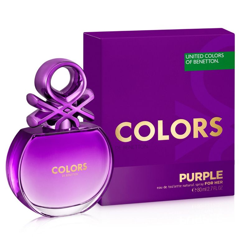 United Colors Of Benetton Purple for Women Eau De Toilette 80ml at Ratans Online Shop - Perfumes Wholesale and Retailer Fragrance
