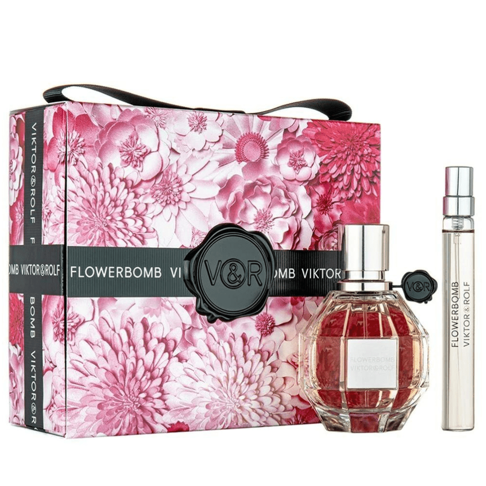Viktor & Rolf Flower Bomb EDP 2pc Gift Set for Women at Ratans Online Shop - Perfumes Wholesale and Retailer Gift Set