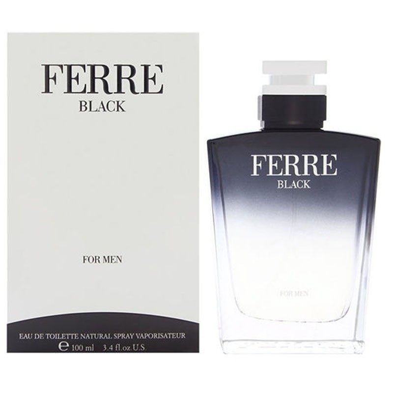 Gianfranco Ferre Ferre Black for Men – Eau de Toilette 100 ml at Ratans Online Shop - Perfumes Wholesale and Retailer Fragrance