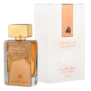 Lattafa Ser Al Malika Attar Al Ghalia For Women Eau de Parfum 100ml at Ratans Online Shop - Perfumes Wholesale and Retailer Fragrance