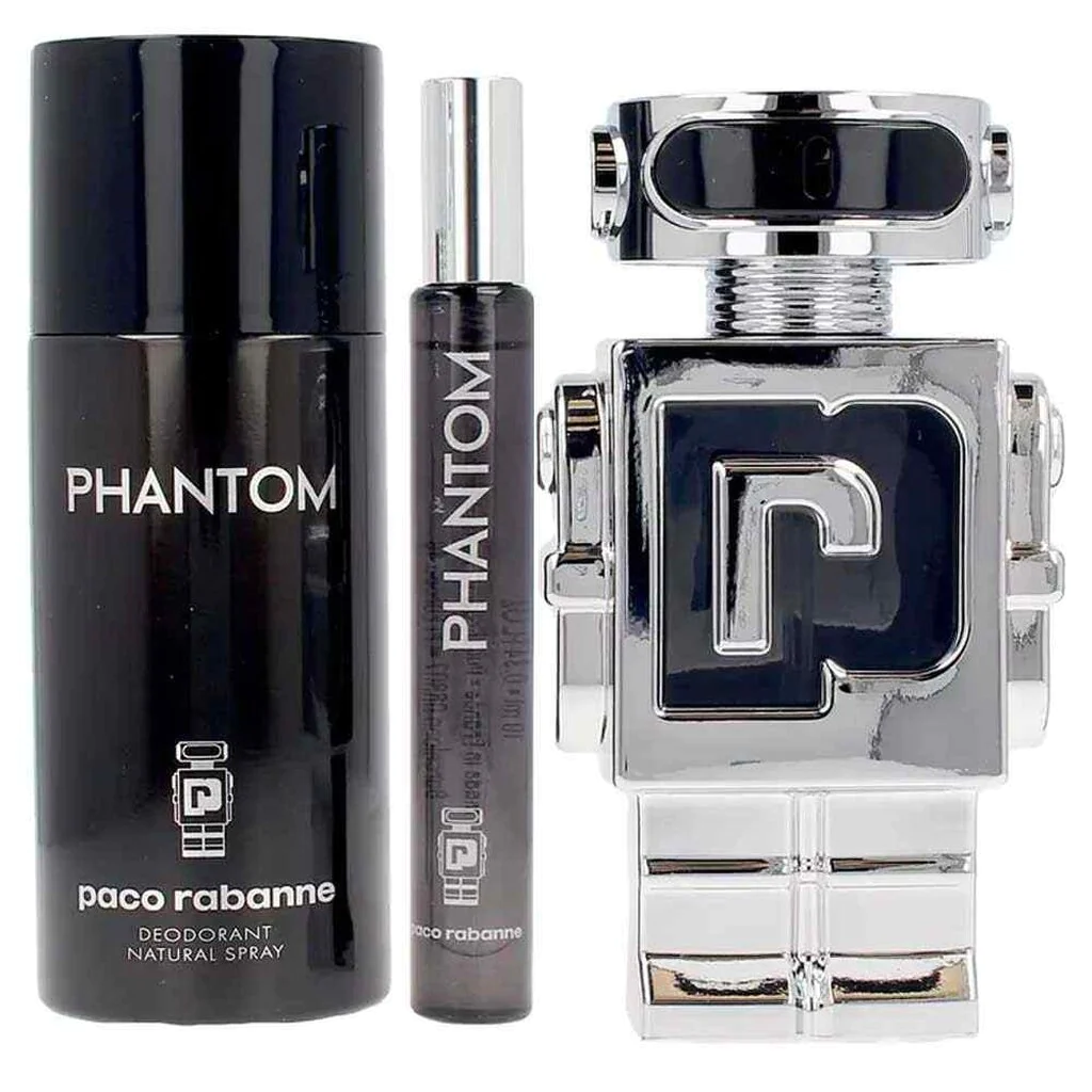 Paco Rabanne Phantom for Men Eau de Toilette 3 Piece Gift Set 100ml at Ratans Online Shop - Perfumes Wholesale and Retailer Fragrance