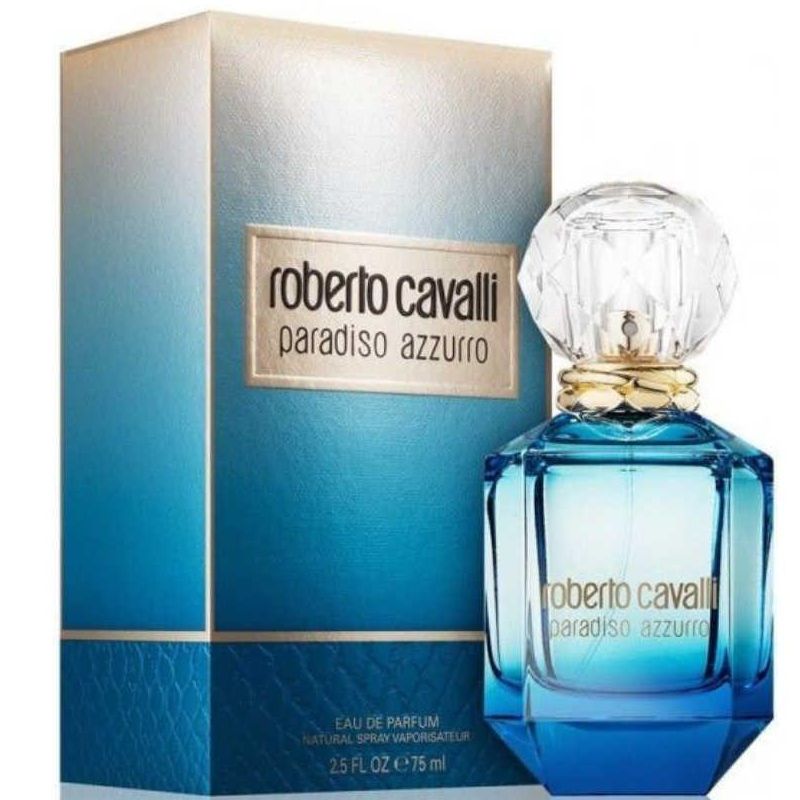 Roberto Cavalli Paradiso Azzuro For Women Eau De Parfum 75ml at Ratans Online Shop - Perfumes Wholesale and Retailer Fragrance