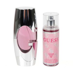 Guess Pink Eau De Toilette 2 Piece Gift Set For Women 75ml at Ratans Online Shop - Perfumes Wholesale and Retailer Gift Set