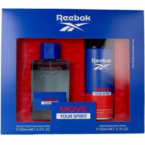 Reebok Move Your Spirit EDT for Men 2 Piece  Gift set 100ml at Ratans Online Shop - Perfumes Wholesale and Retailer Fragrance