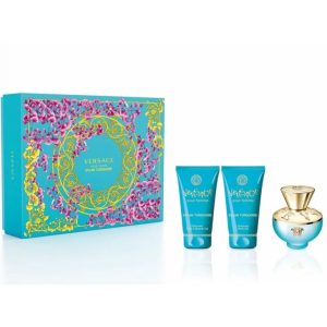 Versace Dylan Turquoise for Women Eau De Toilette 3 peice Giftset 50ml at Ratans Online Shop - Perfumes Wholesale and Retailer Fragrance