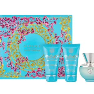 Versace Dylan Turquoise for Women Eau De Toilette 3 peice Giftset 50ml  - Ratans Online Shop - Perfume Wholesale and Retailer Fragrance