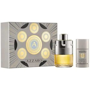 Azzaro Wanted Eau De Toilette 2 Piece Gift Set For Men - Ratans Online Shop - Perfumes Wholesale & Retailer - Men>Deodorants