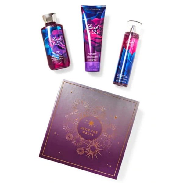 Bath & Body Works Dark Kiss Deck The Halls for Women 3 Piece Gift Set 236ml at Ratans Online Shop - Perfumes Wholesale and Retailer Gift Set