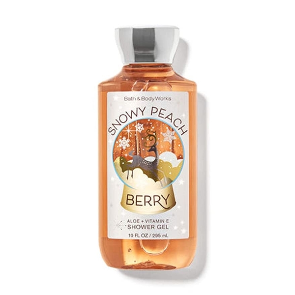 Bath & Body Works Snowy Peach Berry Shower Gel 295ml at Ratans Online Shop - Perfumes Wholesale and Retailer Bath & Body