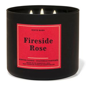 Bath & BodyWorks Fireside Rose 3-Wick Scented Candle - Ratans Online Shop - Perfumes Wholesale & Retailer - Candles