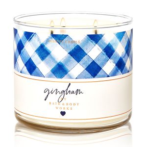 Bath & BodyWorks Gingham 3-Wick Scented Candle - Ratans Online Shop - Perfumes Wholesale & Retailer - Candles