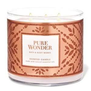 Bath & BodyWorks Pure Wonder 3-Wick Scented Candle at Ratans Online Shop - Perfumes Wholesale and Retailer Candles