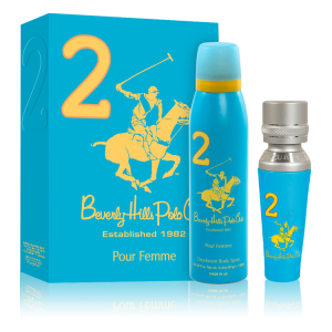 Beverly Hills Polo Club 2 Sport EDP 2 Piece Gift Set for Women - Ratans Online Shop - Perfumes Wholesale & Retailer - Women>Gift Set