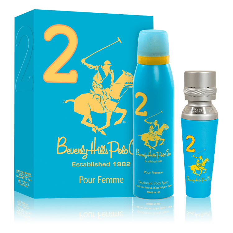 Beverly Hills Polo Club 2 Sport EDP 2 Piece Gift Set for Women at Ratans Online Shop - Perfumes Wholesale and Retailer Gift Set