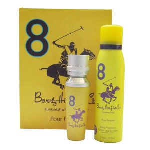 Beverly Hills Polo Club 8 Sport EDP 2 Piece Gift Set for Women - Ratans Online Shop - Perfumes Wholesale & Retailer - Women>Gift Set
