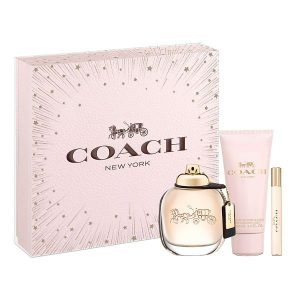 Coach New York for Women Eau De Parfum 3 Piece Gift Set 90ml - Ratans Online Shop - Perfumes Wholesale & Retailer - Women>Gift Set