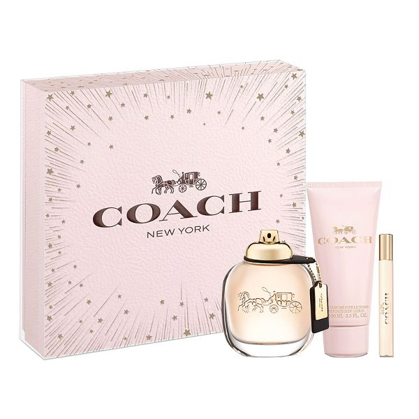 Coach New York for Women Eau De Parfum 3 Piece Gift Set 90ml at Ratans Online Shop - Perfumes Wholesale and Retailer Gift Set
