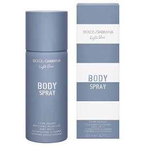 Dolce & Gabbana Light Blue Pour Homme Energizing Body Spray For Men 125ml at Ratans Online Shop - Perfumes Wholesale and Retailer Deodorants
