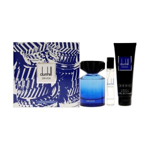 Dunhill Driven Blue Eau de Toilette 3 Piece Gift Set For Men 100ml at Ratans Online Shop - Perfumes Wholesale and Retailer Fragrance