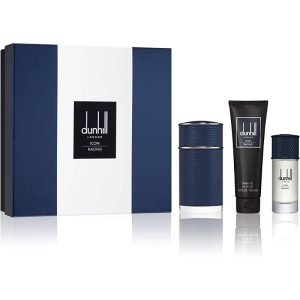 Dunhill Icon Racing Blue Eau De Parfum 3 Piece Gift Set For Men 100ml at Ratans Online Shop - Perfumes Wholesale and Retailer Fragrance
