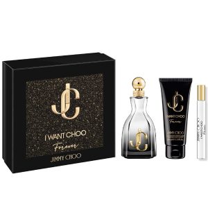 Jimmy Choo I Want Choo Forever Eau De Parfum 3 Piece Gift Set for Women 100ml - Ratans Online Shop - Perfumes Wholesale & Retailer - Women>Gift Set