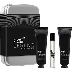 Mont Blanc Legend – Eau De Toilette 7.5ML + SG 30ML + ASB 30ML Discovery Kit Set at Ratans Online Shop - Perfumes Wholesale and Retailer Fragrance