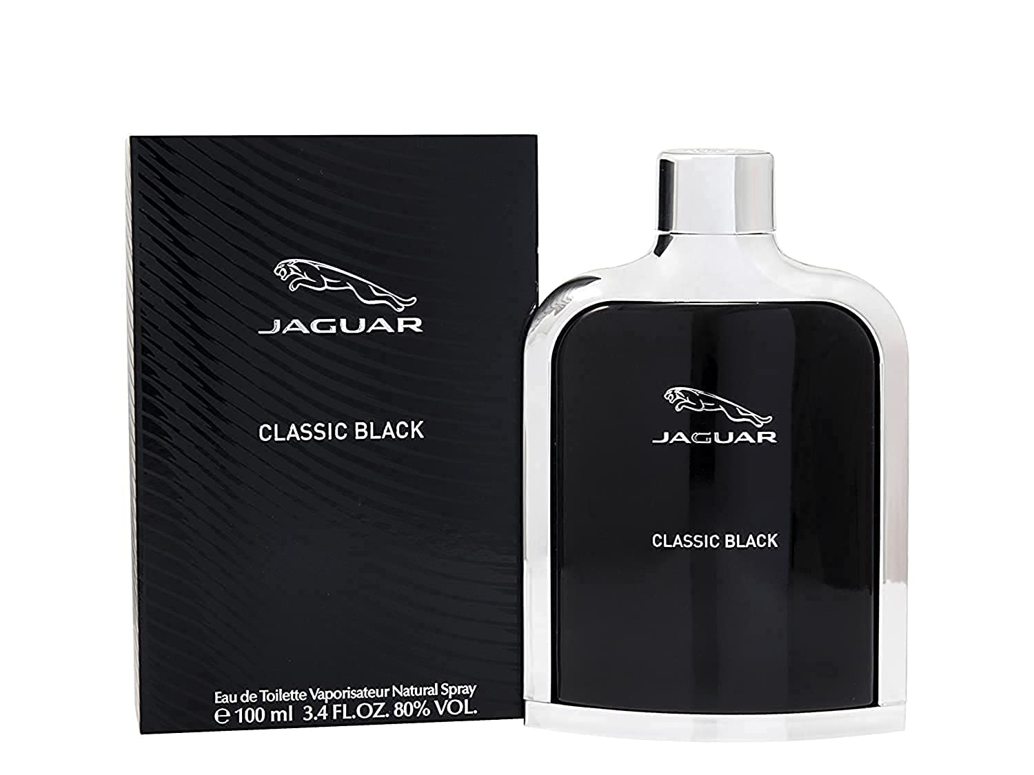 Jaguar Classic Black For Men Eau De Toilette 100ml at Ratans Online Shop - Perfumes Wholesale and Retailer Fragrance
