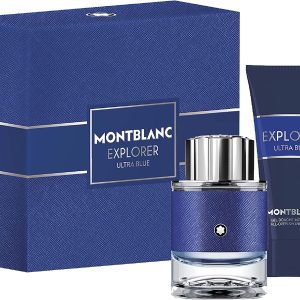 Mont Blanc Explorer Ultra Blue for Men EDP 3 Piece Grooming Kit Sets 7.5ml at Ratans Online Shop - Perfumes Wholesale and Retailer Fragrance