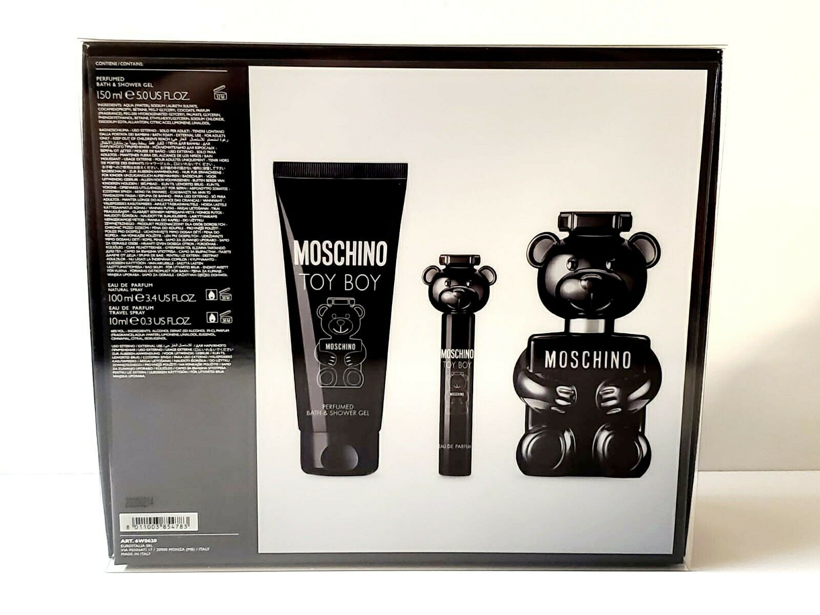 Moschino Toy Boy For Men Eau De Parfum 3 peice Gift Set 100ml at Ratans Online Shop - Perfumes Wholesale and Retailer Fragrance