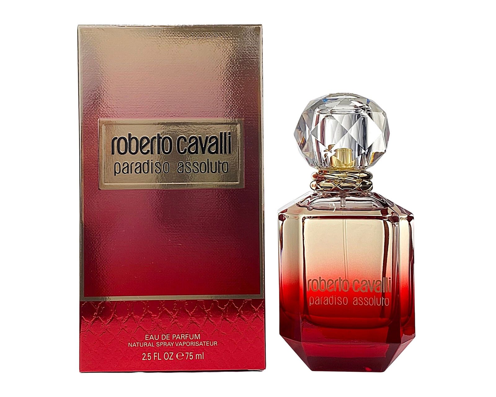 Roberto Cavalli Paradiso Assoluto for Women Eau De Parfum EDP 75ml at Ratans Online Shop - Perfumes Wholesale and Retailer Fragrance