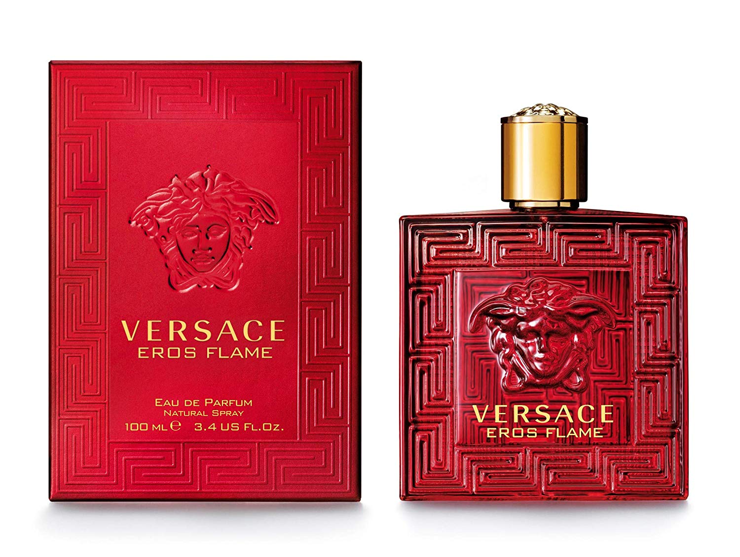 Versace Eros Flame Eau de Parfum 3 Piece Gift Set For Men 100ml at Ratans Online Shop - Perfumes Wholesale and Retailer Fragrance