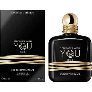 Giorgio Armani Stronger With You Oud Eau De Parfum for Men 100ml at Ratans Online Shop - Perfumes Wholesale and Retailer Fragrance