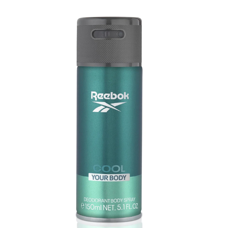 Reebok Cool Your Body for Men Body Spray 150 at Ratans Online Shop - Perfumes Wholesale and Retailer Fragrance