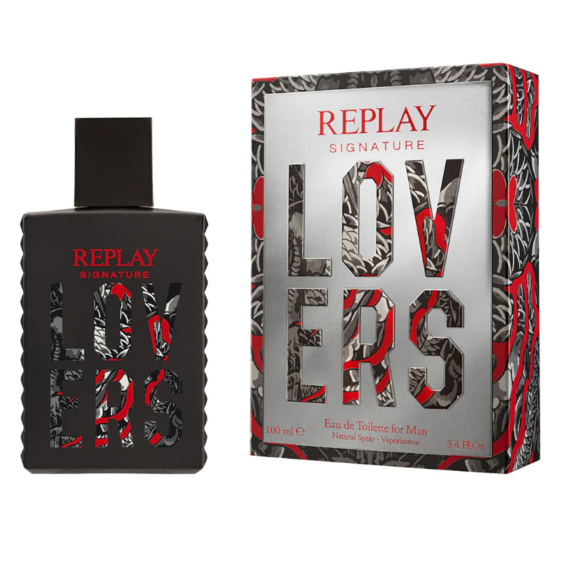 Replay Signature Lovers Eau de Toilette for Men 100ml at Ratans Online Shop - Perfumes Wholesale and Retailer Fragrance