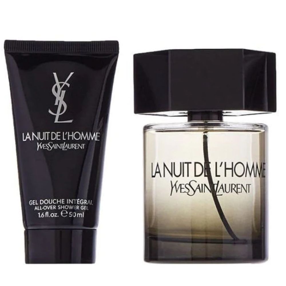 Yves Saint Laurent YSL La Nuit de L’Homme Eau de Toilette 2 Piece Gift Set for Men 100ml at Ratans Online Shop - Perfumes Wholesale and Retailer Gift Sets