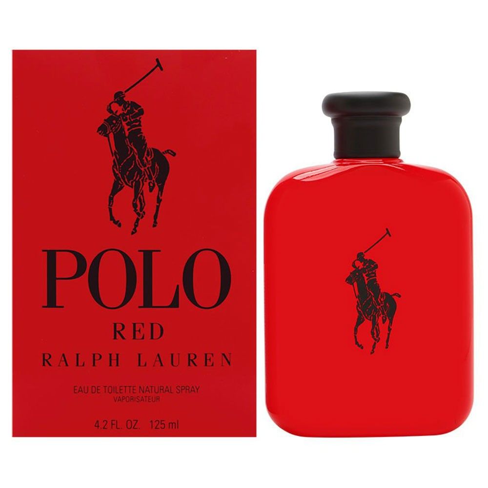 Ralph Lauren Polo Red For Men Eau De Toilette 125ml at Ratans Online Shop - Perfumes Wholesale and Retailer Fragrance