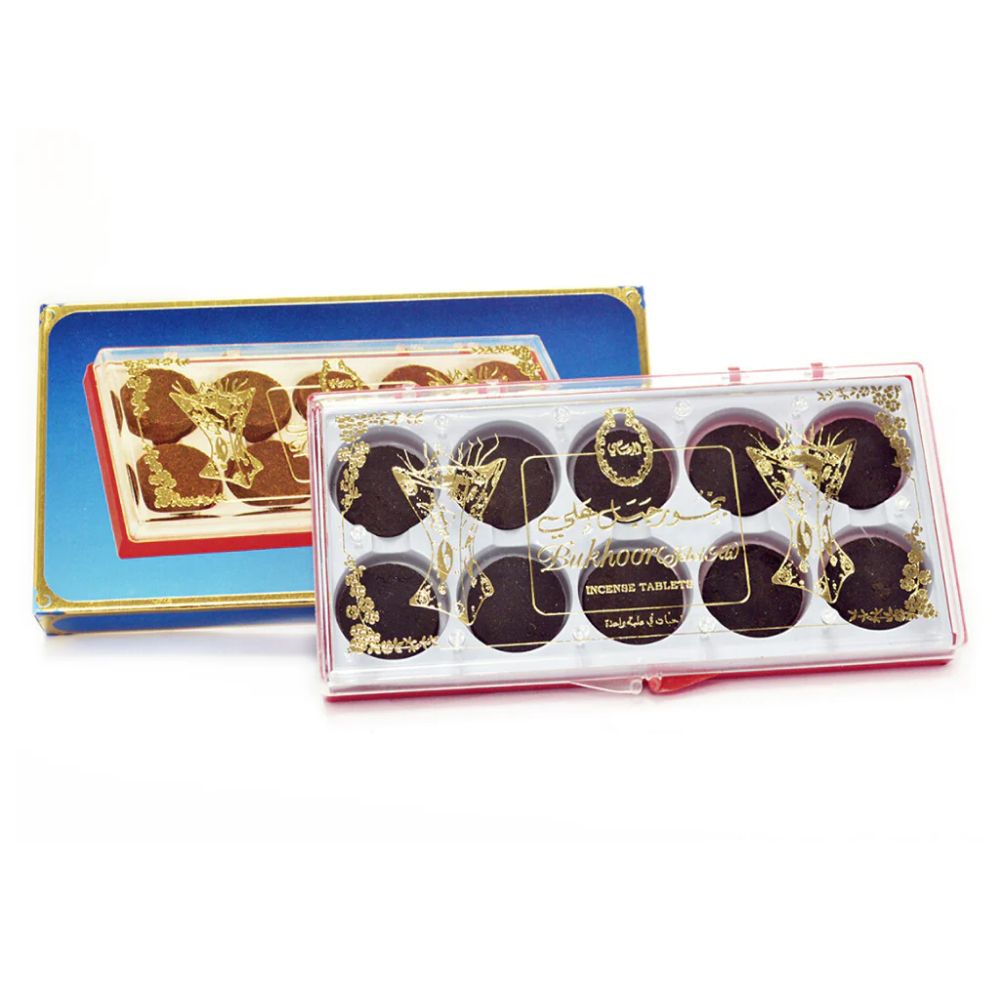 Rasasi Bakhoor Jebal Ali Incense For Men and Women 10 Tablets at Ratans Online Shop - Perfumes Wholesale and Retailer Fragrance