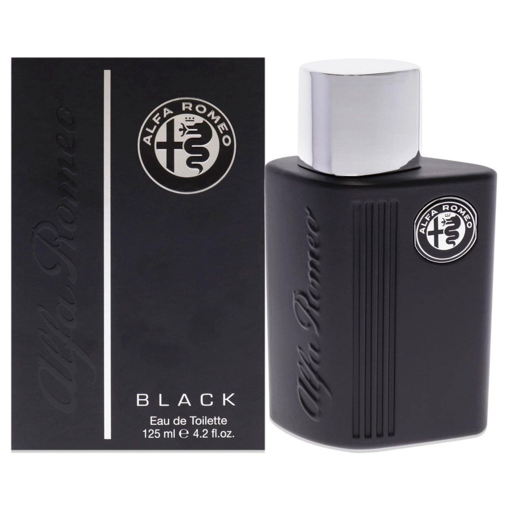 Alfa Romeo Black for Men Eau de Toilette 125ml at Ratans Online Shop - Perfumes Wholesale and Retailer Fragrance